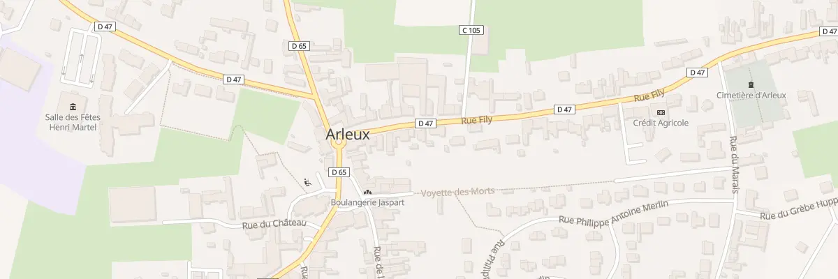 Plan du 10 Rue Fily à Arleux
