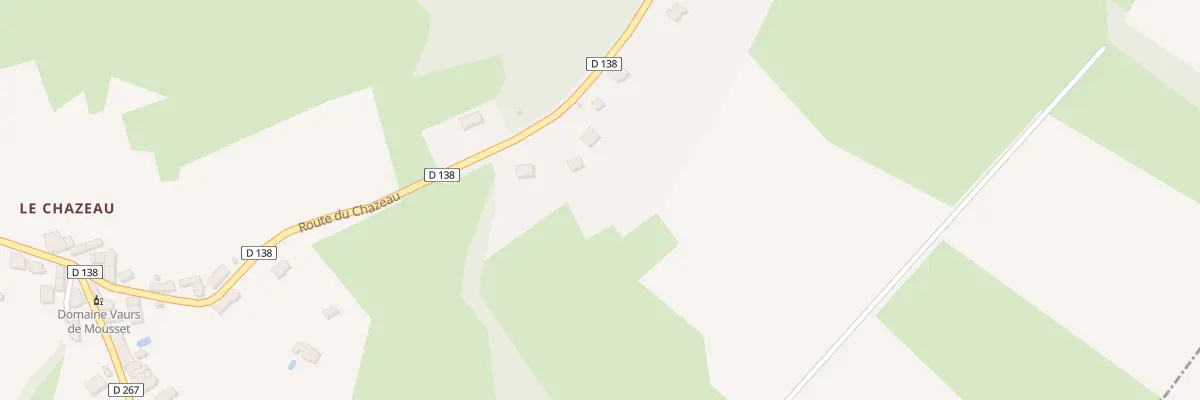 Plan du 29 Rte du Chazeau à Chaulgnes