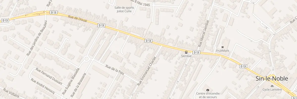 Plan du 369 Rue de Douai à Sin-le-Noble