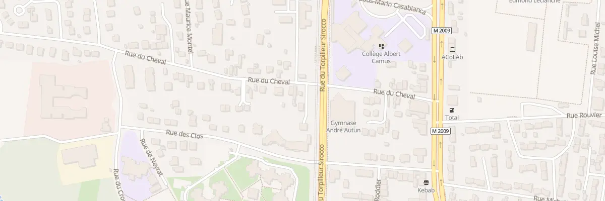 Plan du 29 Rue du Cheval à Clermont-Ferrand