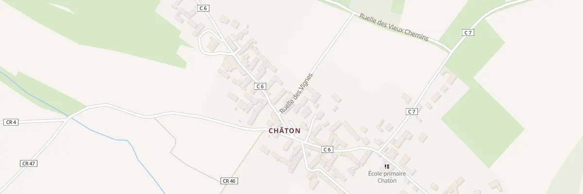 Plan du 4 Rue de la Forge-chaton à Vendrest