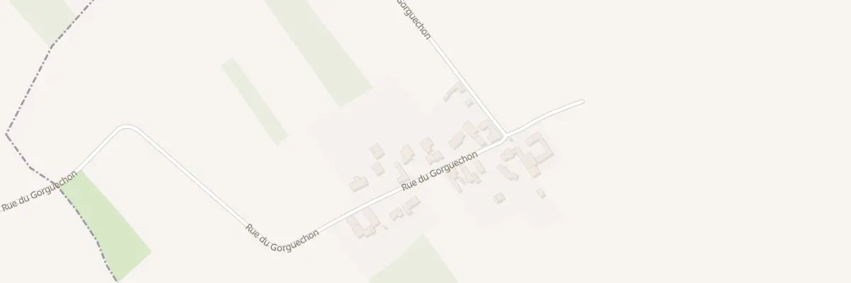 Plan du 498 Rue du Gorguechon à Faumont