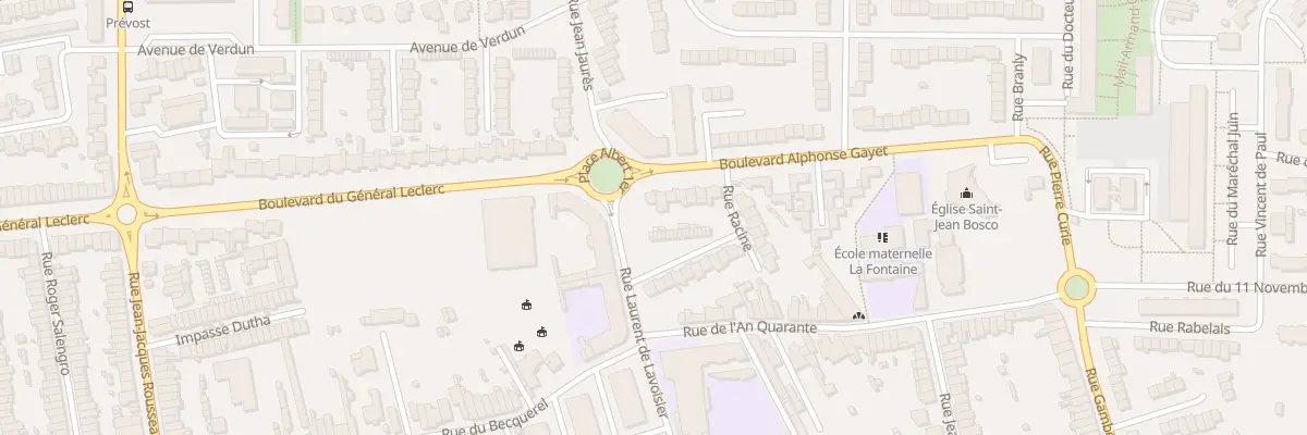 Plan du 2 Bd Alphonse Gayet à Mons-en-Barœul
