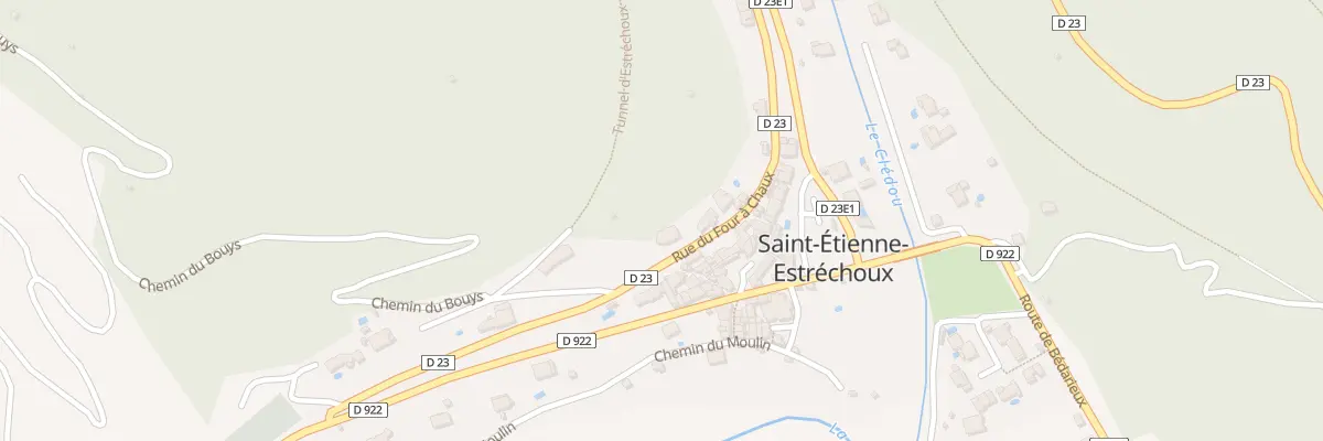 Plan du 16 Rue du Four a Chaux à Saint-Étienne-Estréchoux