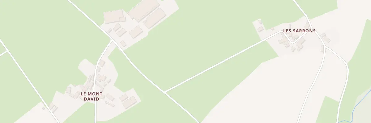 Plan du 3 Le Mont David à Ébreuil