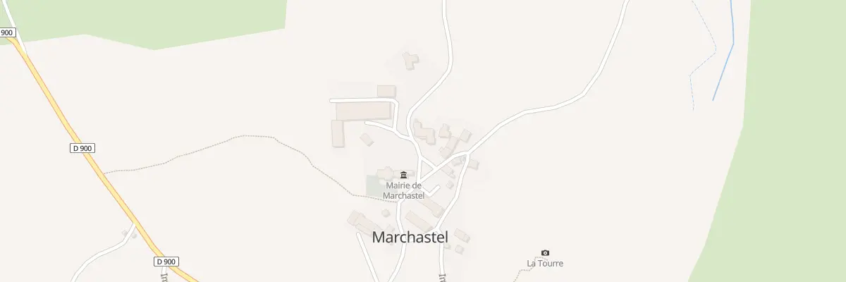 Plan du 5025 Le Bourg à Marchastel