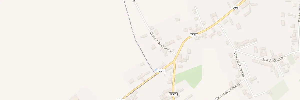 Plan du 53 Che du Courrier à Villeselve