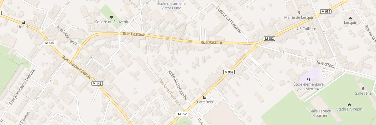 Plan du 21 Rue Pasteur à Lesquin