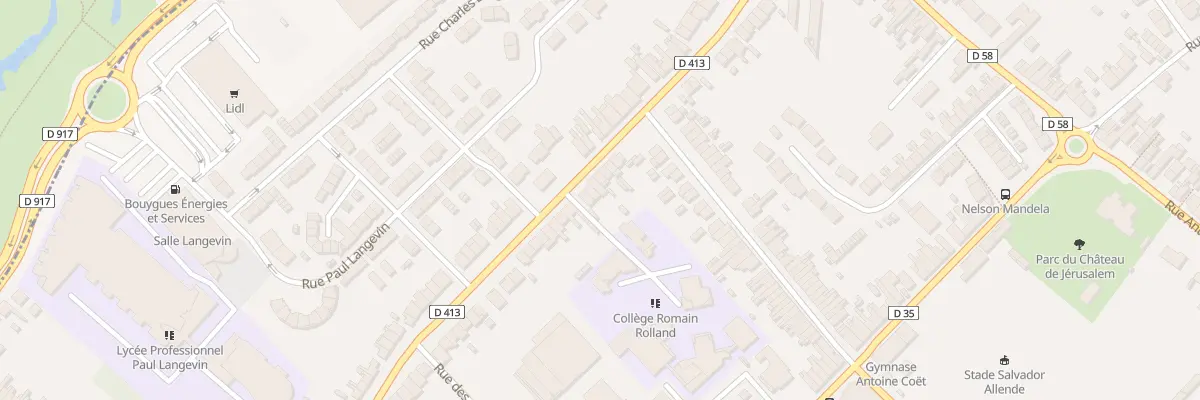 Plan du 33 Rue des Freres Martel à Waziers
