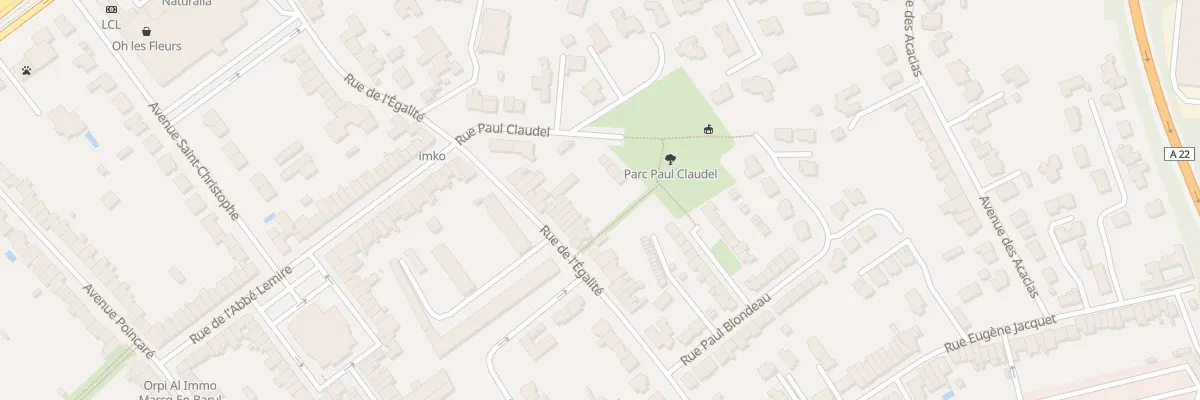 Plan du 79 Rue de l’Égalite à Marcq-en-Barœul