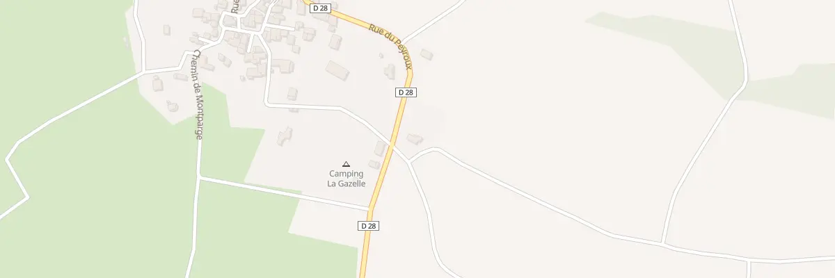 Plan du 6 Rue du Peyroux à Clémensat