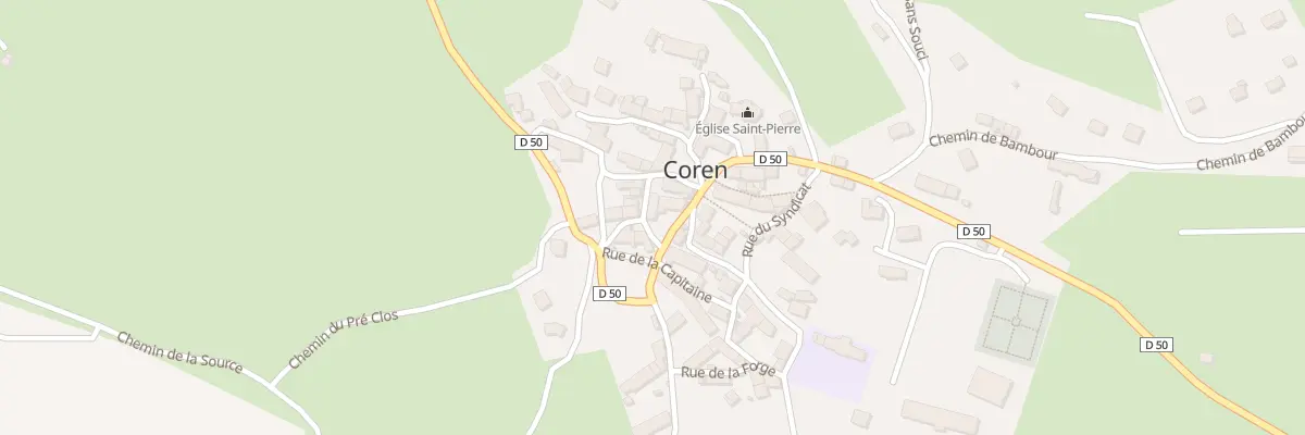 Plan du 5066 Rue de l’Aqueduc à Coren