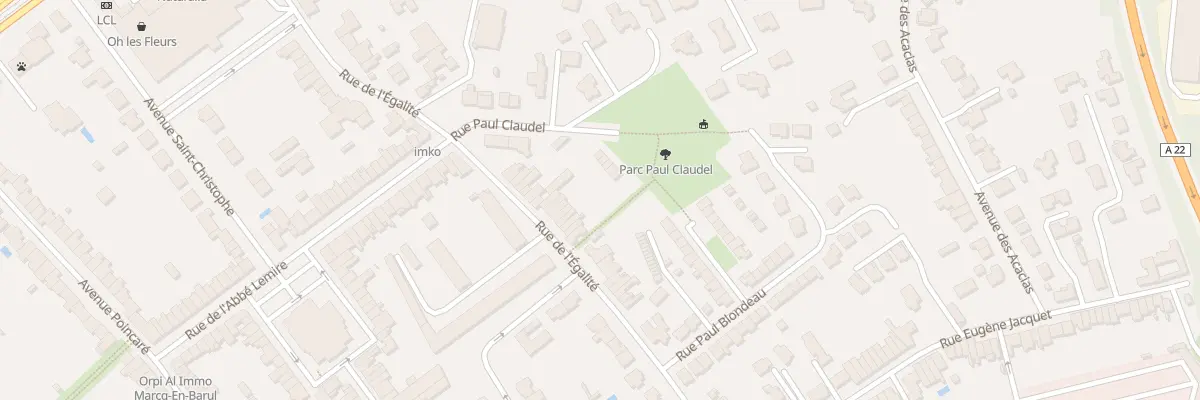 Plan du 81 Rue de l’Égalite à Marcq-en-Barœul