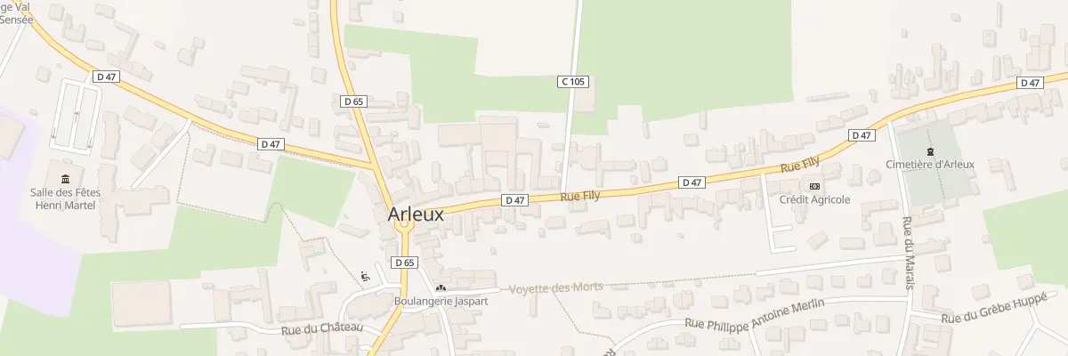 Plan du 11B Rue Fily à Arleux