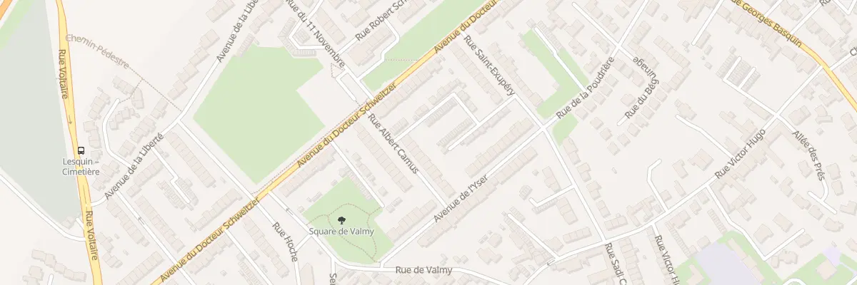 Plan du 5 Rue Albert Camus à Lesquin
