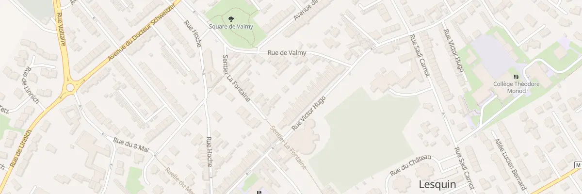 Plan du 57 Rue Victor Hugo à Lesquin