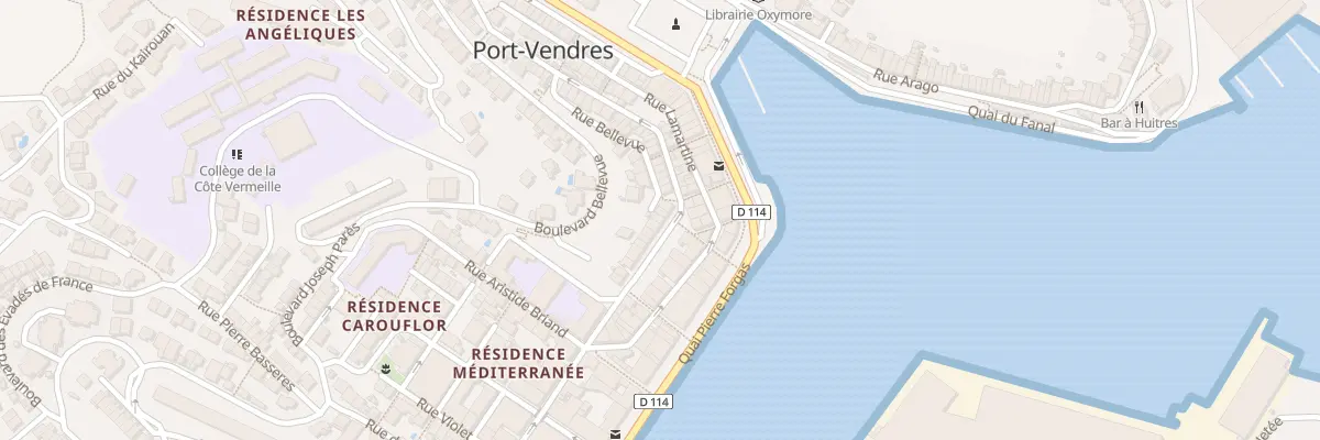 Plan du 17 Pl Belieu à Port-Vendres