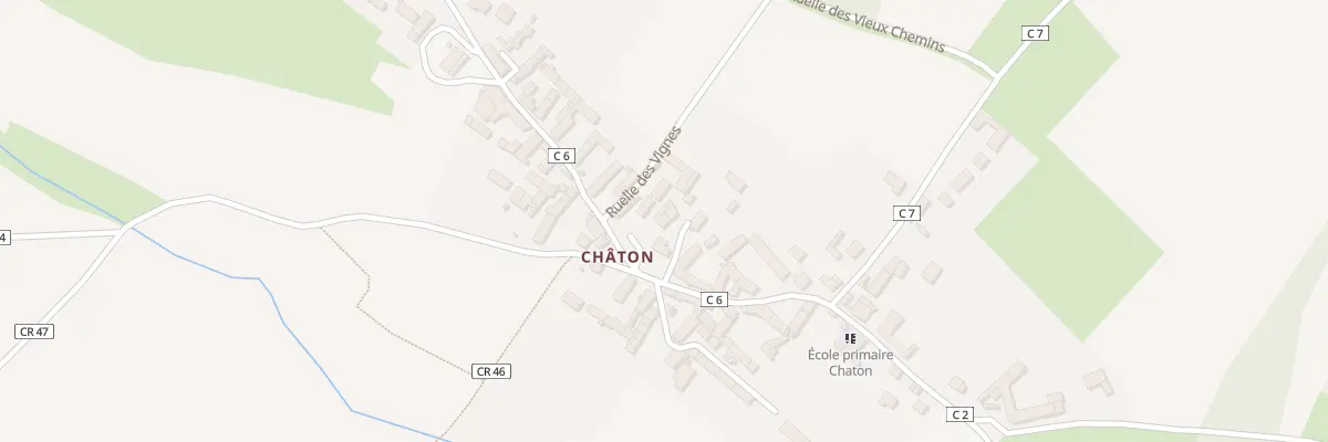 Plan du 1B Cour Morienval - Chaton à Vendrest