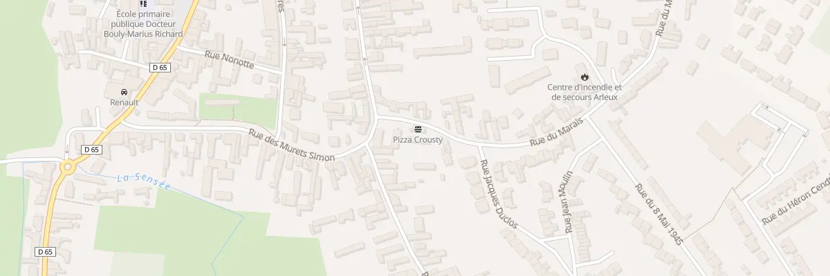 Plan du 4 Rue du Marais à Arleux