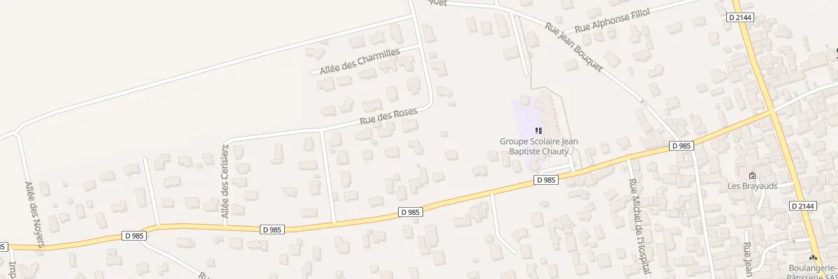 Plan du 15 Rue des Roses à Saint-Bonnet-près-Riom