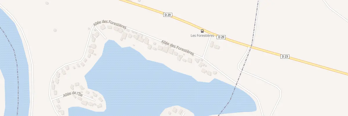 Plan du 9 All des Forestieres à Misy-sur-Yonne