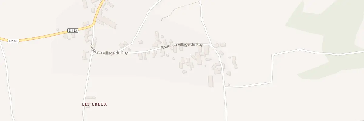 Plan du 12B Che du Village du Puy à Naves