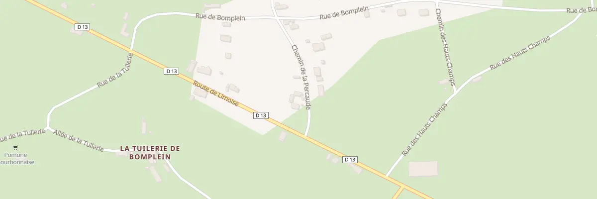 Plan du 628 Che de la Perçaude à Couzon