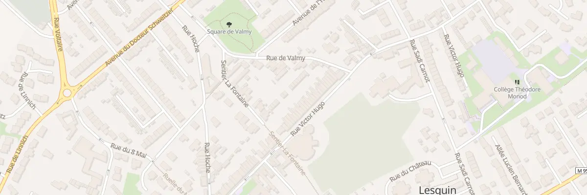 Plan du 61 Rue Victor Hugo à Lesquin