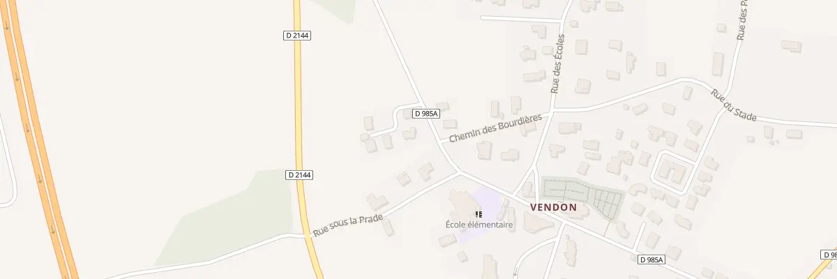 Plan du 3 Rue des Acacias à Beauregard-Vendon