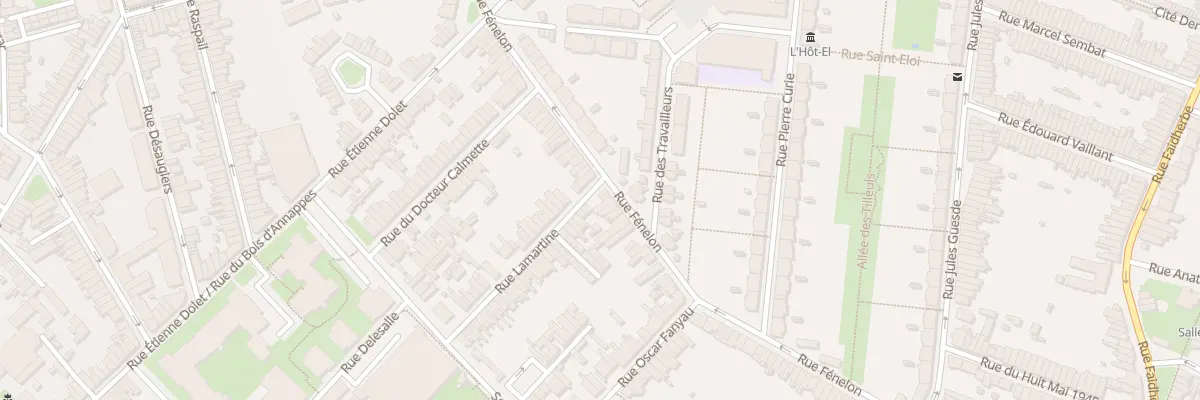 Plan du 127 Rue Fenelon Hellemmes à Lille