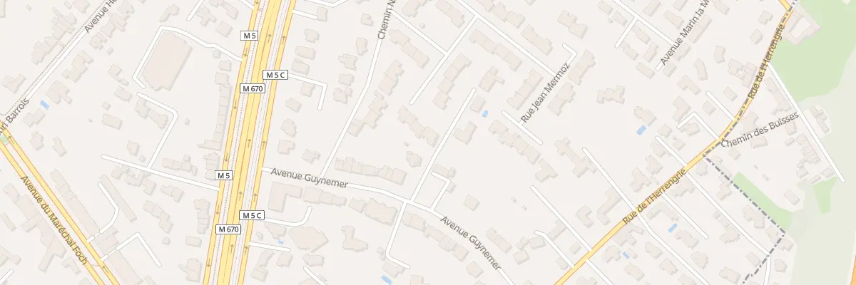 Plan du 12 Rue Jean Mermoz à Marcq-en-Barœul