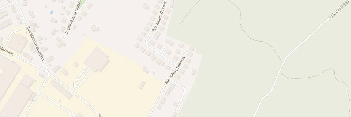 Plan du 23 Rue Albert Thomas à Villers-Cotterêts