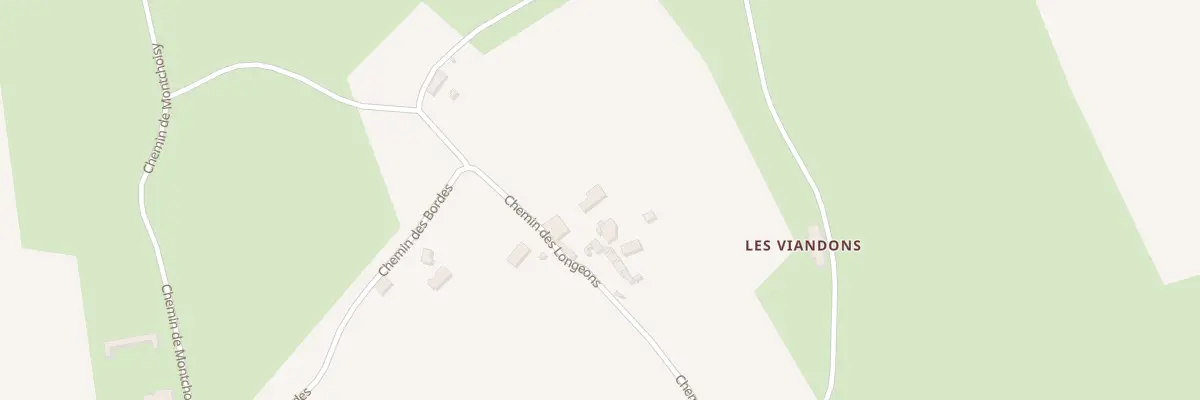 Plan du 5035 Les Longeons à Chezelle