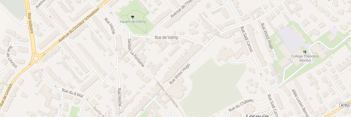 Plan du 67 Rue Victor Hugo à Lesquin