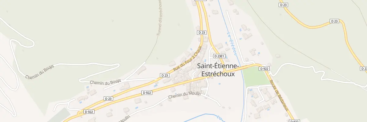 Plan du 14 Rue du Four a Chaux à Saint-Étienne-Estréchoux