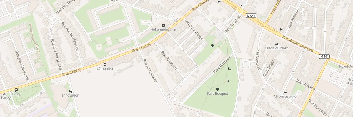 Plan du 9 Rue Basselart à Lille