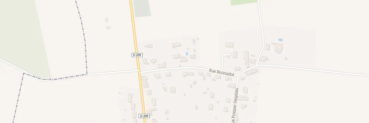 Plan du 9 Rue Bonnadot à Châteaubleau