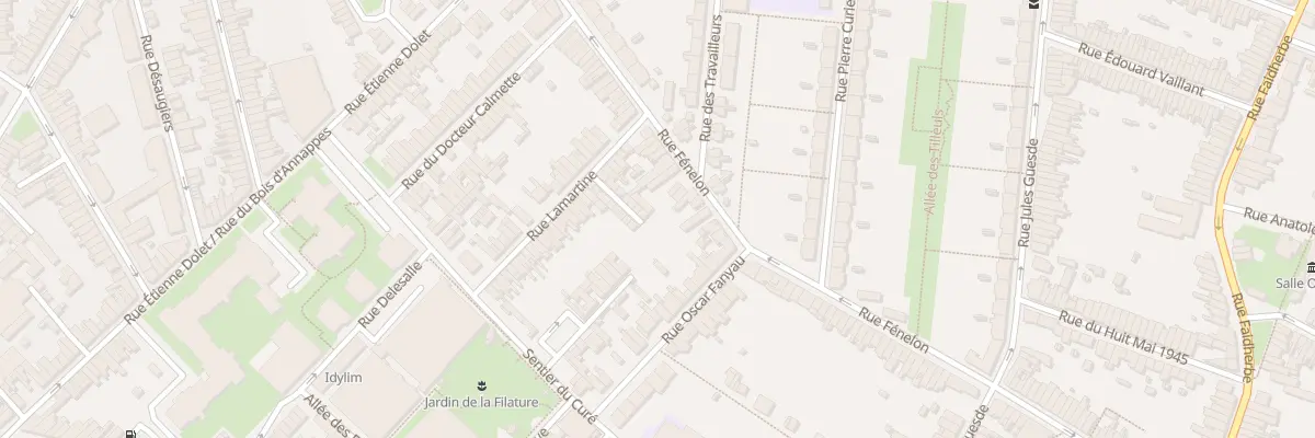 Plan du 111 Rue Fenelon Hellemmes à Lille