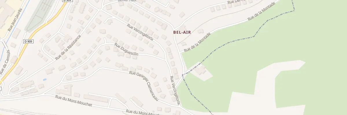 Plan du 23 Rue Vercingetorix à Saint-Flour
