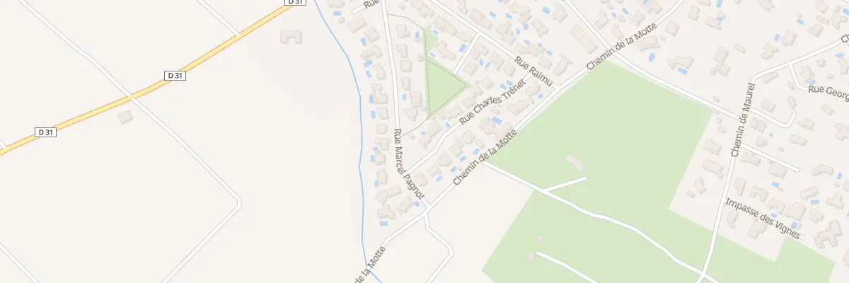 Plan du 16 Rue Charles Trénet à Salles-d’Aude