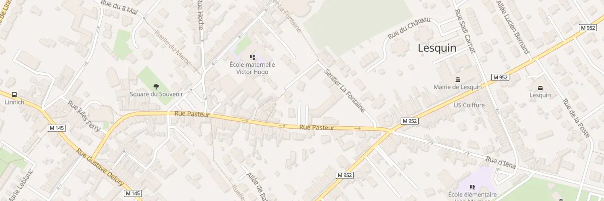 Plan du 16B Rue Pasteur à Lesquin
