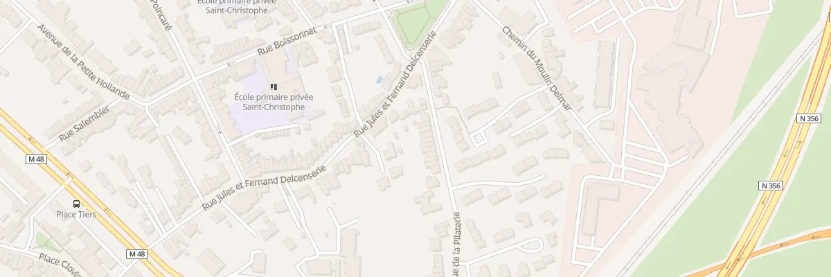 Plan du 16 Rue de la Pilaterie à Marcq-en-Barœul