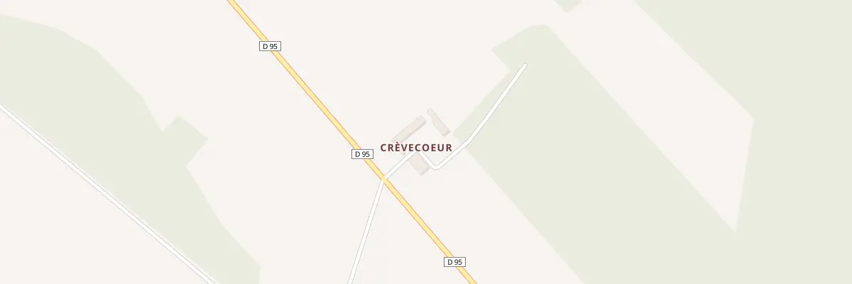 Plan du 5100 Crevecoeur à Égligny