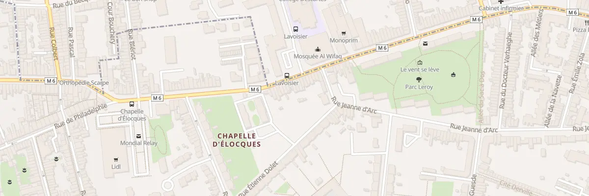 Plan du 48 Rue Jacquard Hellemmes à Lille