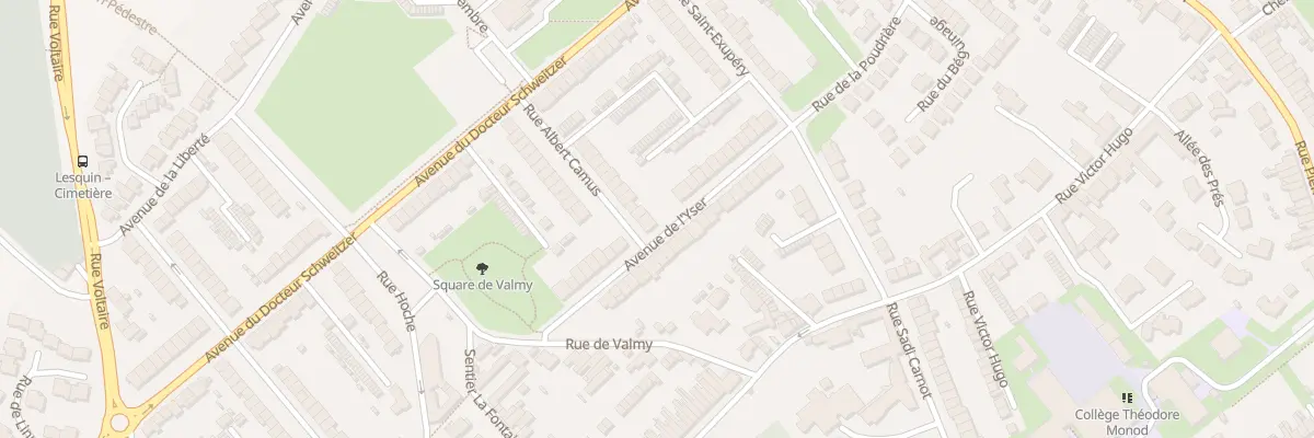 Plan du 21 Rue Albert Camus à Lesquin