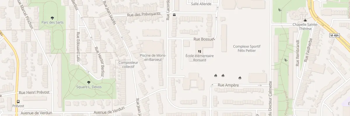 Plan du 31 Rue Lacordaire à Mons-en-Barœul