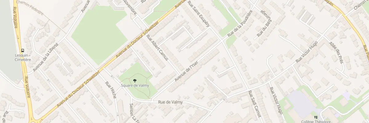Plan du 19 Rue Albert Camus à Lesquin