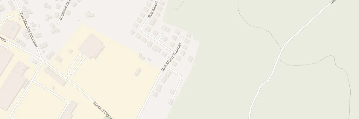 Plan du 34 Rue Albert Thomas à Villers-Cotterêts