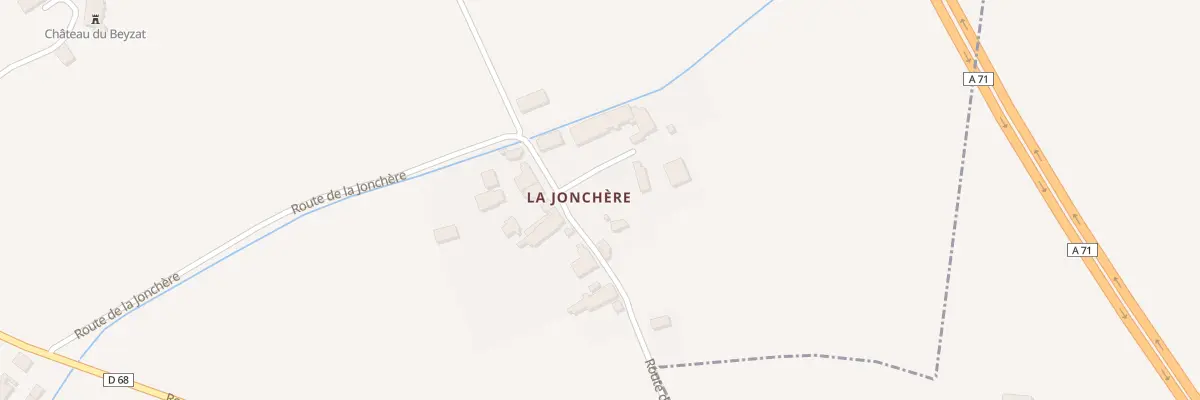 Plan du 7 Imp des Noyers à Bellenaves