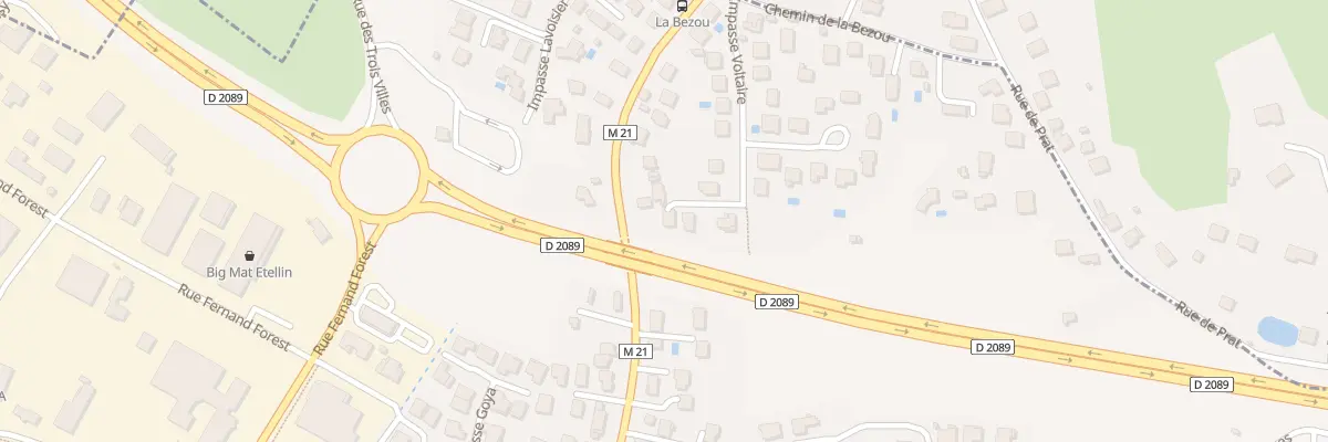 Plan du 72 Av Jean Moulin à Romagnat